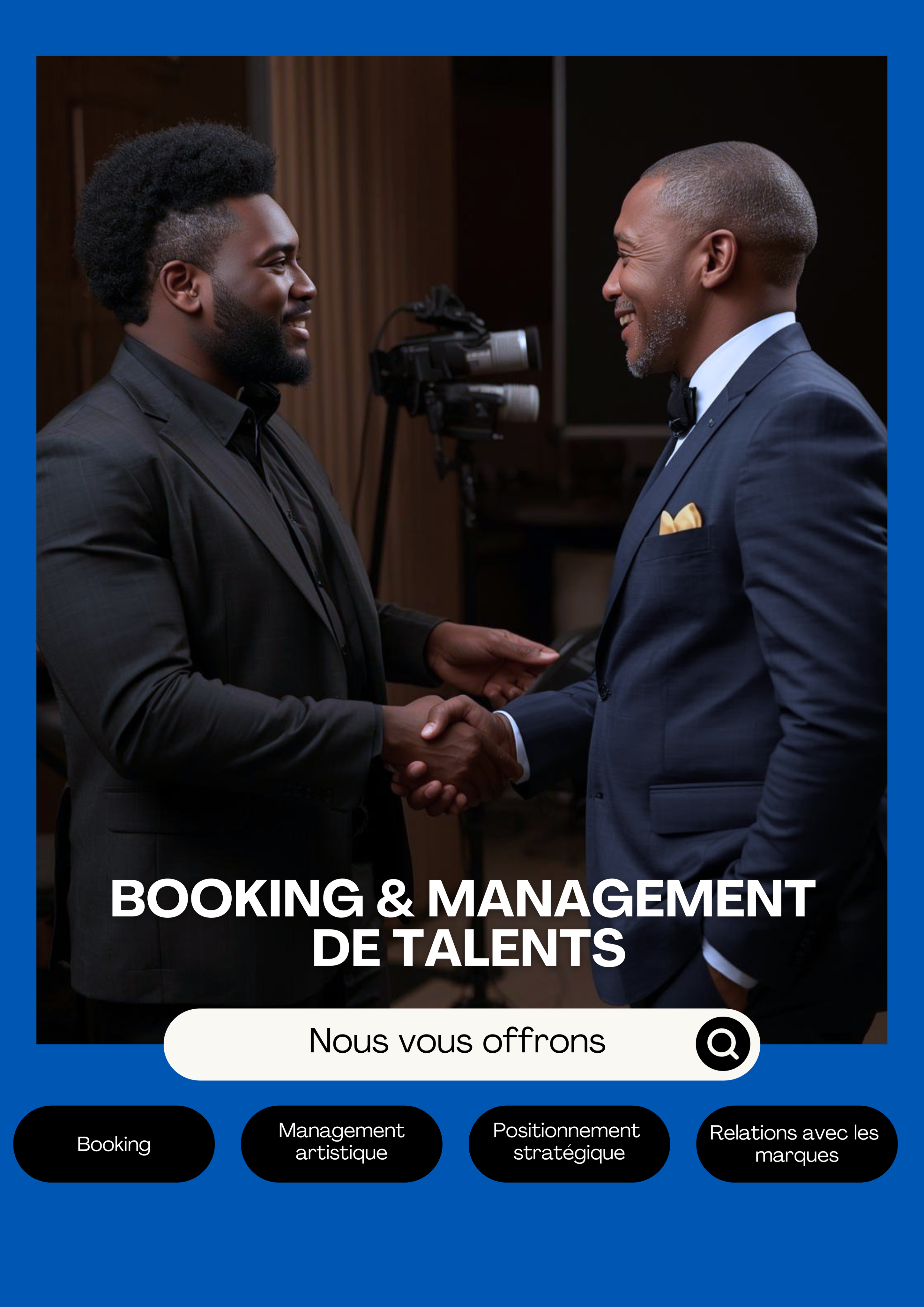 Booking & management de talents